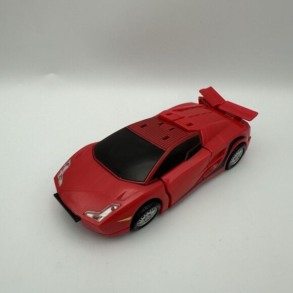 Transformers Universe Deluxe Sideswipe Red Sports Car Action Figure By Hasbro - Picture 2 of 10